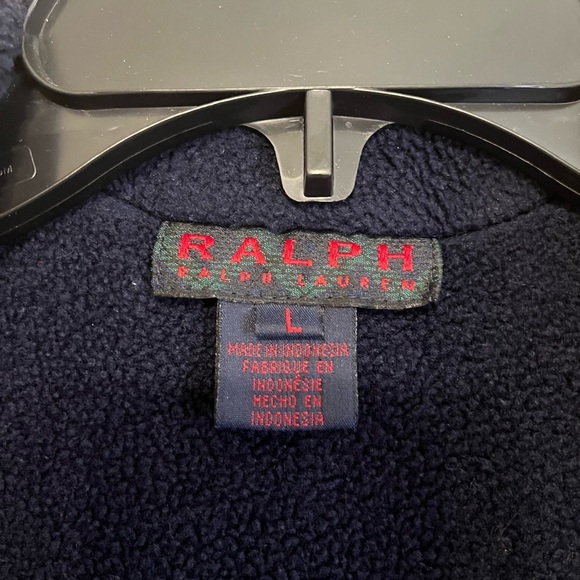 RALPH Ralph Lauren Red Fleece-Lined Vest - Women’s Large - Picture 3 of 14